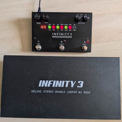 Pigtronix Infinity 3 Looper 2021 - Black image 5
