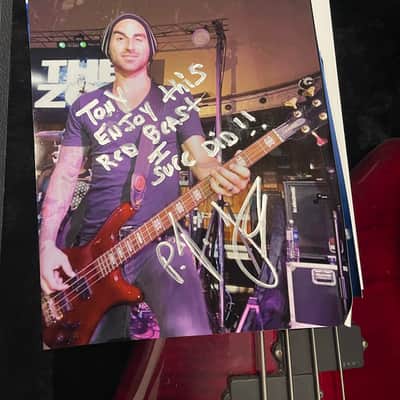Spector NS-4CR owned by PJ Farley , Trixter, Fozzy, etc ? - Red wine quilted image 3