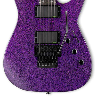 ESP LTD KH-602 Kirk Hammett Purple Sparkle PSP Electric Guitar + Hard Case KH602 KH 602 - Brand New image 2