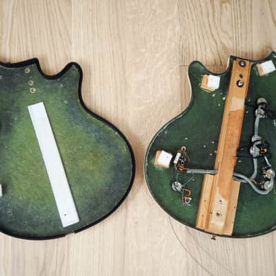 1965 Supro Martinique Val-Trol Resoglass Vintage Electric Guitar White, Valco image 18