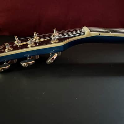 Firefly Firefly FFLP Custom Elite Les Paul Style Ocean Blue Quilted Maple Top 2024 - Standard image 6