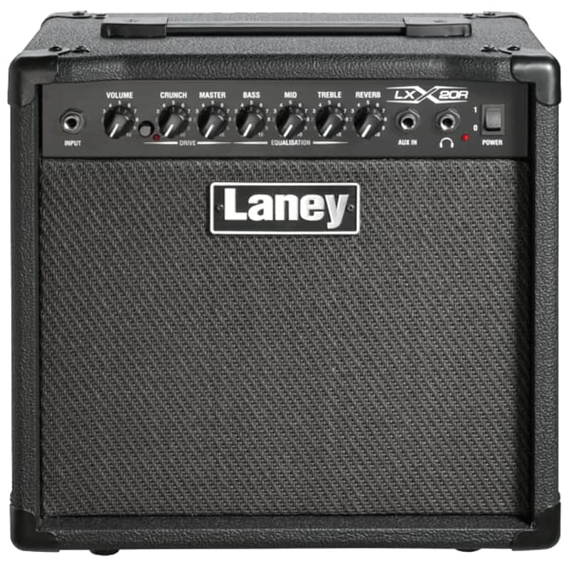 Laney LX20R 20-Watt Combo Guitar Amp with Reverb Twin Channels 3-Band EQ and AUX Input image 1