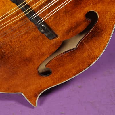 1981 Paul Wooldridge F-Style Carved Mandolin (VIDEO! Fresh Work, Ready) image 8