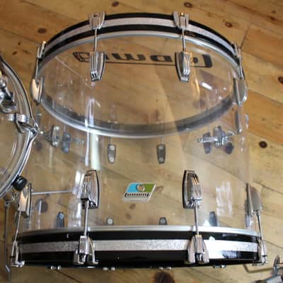 Ludwig Vistalite Clear 12/14/16/22 image 3