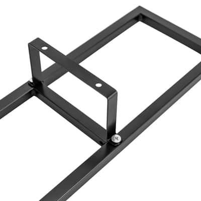2-Pack Floating Wall CD & Music Media Shelves – Large Metal Racks for Albums, DVDs & Studio Archives image 6