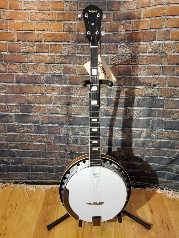 Lotus Vintage NOS LB5 5-String Banjo  Natural image 1