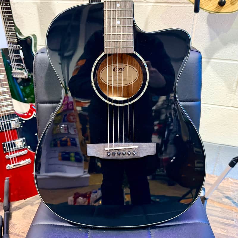 2025 Cort L60ce Gloss Black