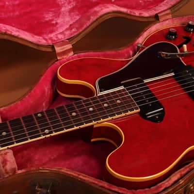 1961 Gibson ES-330 TDC W. Factory Sideways Vibrola - Cherry image 8