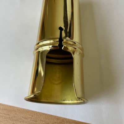Vintage Selmer Paris Soprano Saxophone Ligature and Cap Set image 2