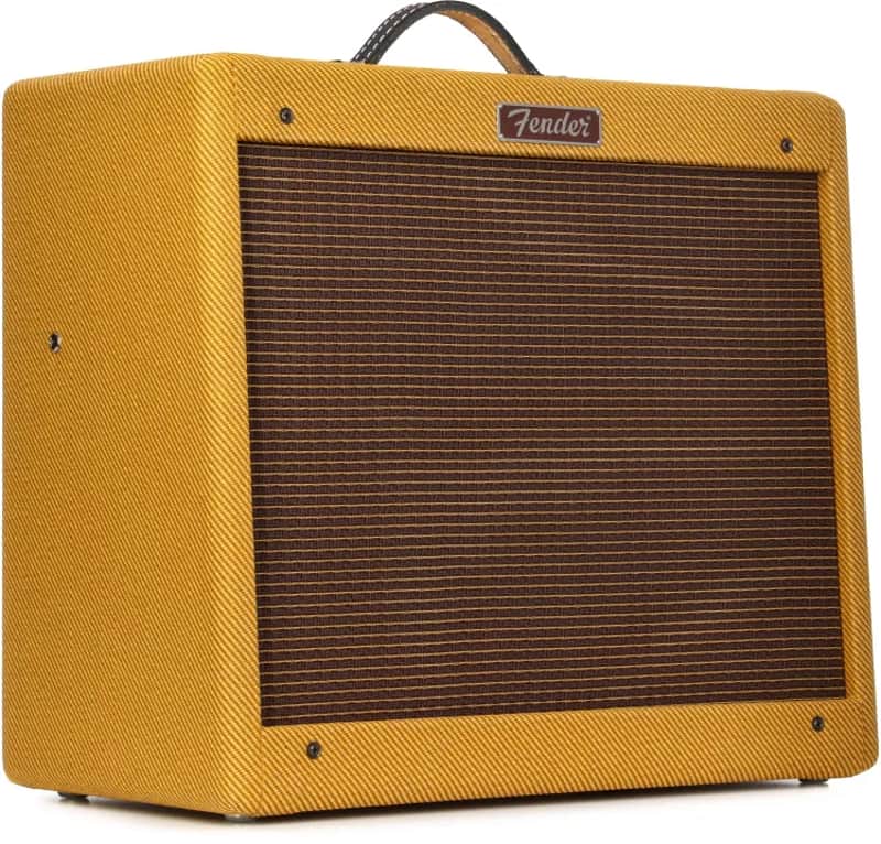 Fender Blues Junior 15-watt 1 x 12-inch Combo Amplifier - Lacquered Tweed imagen 1