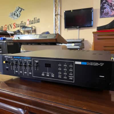 Roland MKS-7 Super Quartet Synthesizer Module 1985-1989 - Black