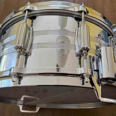 Tama King Beat 14" x 6.5" Snare Drum Die Cast Seamless Steel Free Shipping image 5