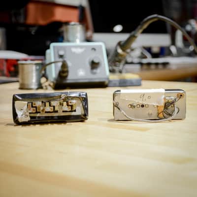 Rick Nielsen's Gibson P-90 Pickup Set from 1955 Les Paul Custom image 6