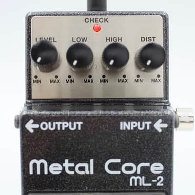 Boss ML-2 Metal Core Distortion Guitar Effect Pedal DX00793 image 3