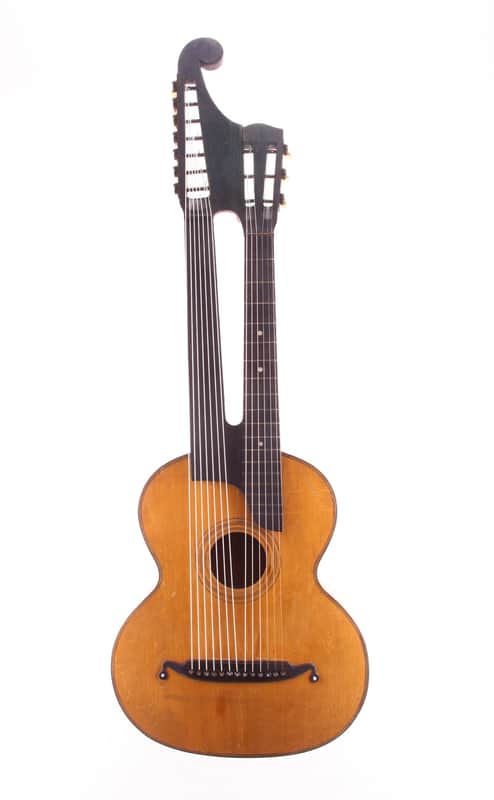 Vienna Style Contra guitar built in Stauffer style Schrammel guitar - Kontragitarre/Schrammelgitarre image 1