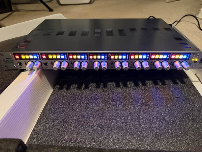 Audient ASP880 8-Channel Microphone Preamplifier and A/D Converter 2010s - Silver image 1
