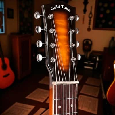 Gold Tone 8-String Solid Body Lap Steel LS8  w/case image 3