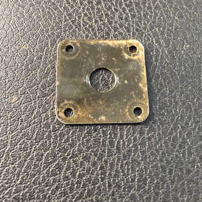 Vintage 1960-1970 Gibson Les Paul Jack Plate - Gold image 4