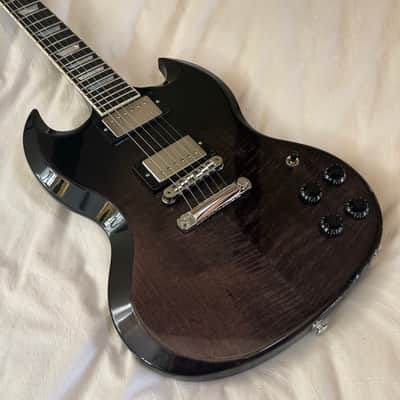 2021 Gibson SG Modern - Trans Black Fade - Free Pro Setup image 4