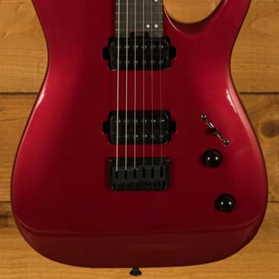 Jackson Misha Mansoor Signature Pro Plus Series Juggernaut HT6 - Ebony - Red Crystal image 3