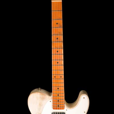 Used 2024 Fender Custom Shop Masterbuilt Paul Waller 1957 Telecaster Heavy Weathered White Blonde with OHSC image 11