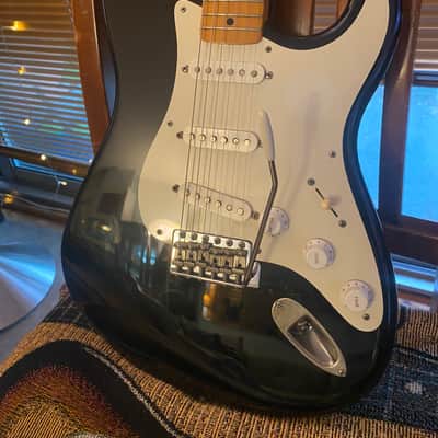 Fender Stratocaster 57 reissue 1993 - Black image 2