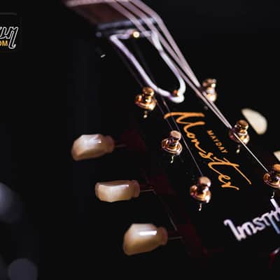 Gibson Custom Limited Mayday Monster Les Paul - Monster Autographed  2017 Monster Red image 7