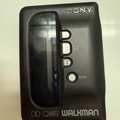 Sony Walkman WM-DD9 Portable Cassette Player 1980s-1990s - Black image 1
