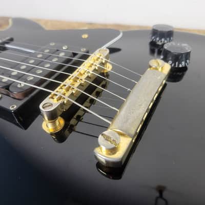1989 Epiphone Black Beauty 1957 Style Les Paul Custom Modified - Ebony, Made in USA? (First Year Prototype?) image 19