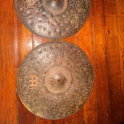 Meinl 16" Byzance Extra Dry Medium-Thin Hi-Hat (Pair) 2007 - Present - Un-Lathed image 1