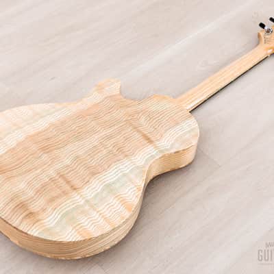 2023 Paul Reed Smith Private Stock Singlecut Archtop Natural w/ Green Grainfill, Case & Tags image 14