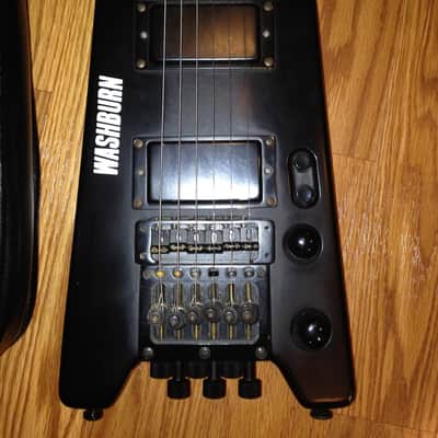 Washburn BANTAM prototype 1982 Flat Black image 3