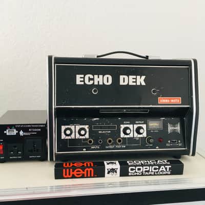 Vintage refurbished Simms-Watts Echo Dek tape echo 1970's copicat echoplex space echo image 2