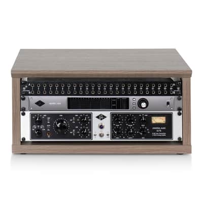 Gator Elite Furniture Series 4U Desktop Studio Rack - Driftwood Grey Finish image 2