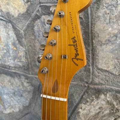 Fender Japan '57 Reissue Stratocaster ST57-70 Candy Apple Red – Maple Neck (Q-Serial, Upgraded Van Zandt Bridge Pickup) image 5