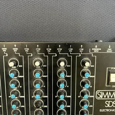 Simmons SDS8 5-Channel Drum Synthesizer 1983 - Black image 4