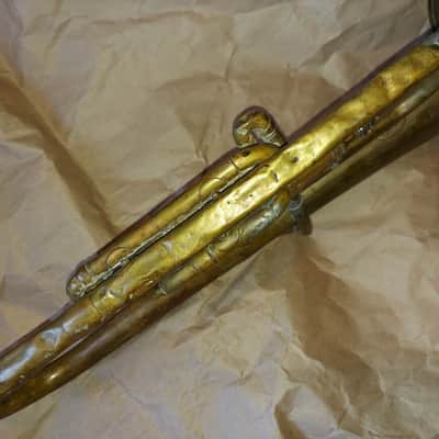 Unmarked baritone, For Parts/Repair/Decoration, 24 inch long image 5
