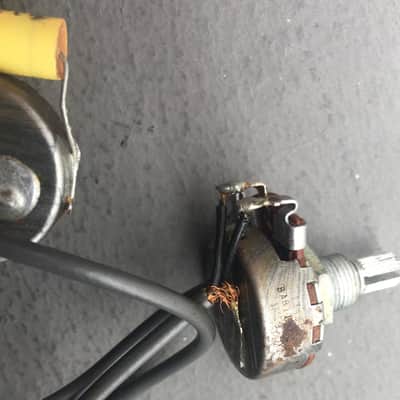 1959 DeArmond Pickup Harness w/Orig. Centralab Pots SEE VIDEO CLIP image 9