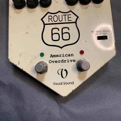 Visual Sound Route 66 Overdrive Compressor Pedal | Reverb