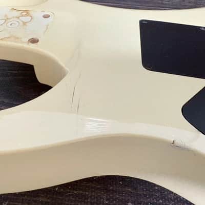 1989 Ibanez RG570 Body White HSH w/Plate Made in Japan image 14