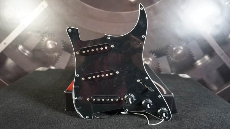 Black Loaded Stratocaster Pickguard image 1