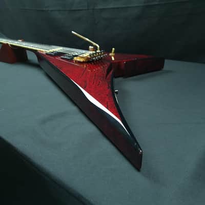 Jackson USA Custom Shop RR24 Rhoads w/ Cut Outs 2005 Red Marble Pablo Santana Masterbuilt NAMM'05 image 10