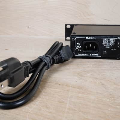 Drawmer DL241 Dual-Auto Compressor with TRS Connectors 1991 Black w/ Power Cable image 5