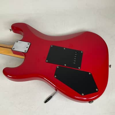 Vintage 1986 Squier Contemporary Fender Stratocaster Electric Guitar Red Japan image 15