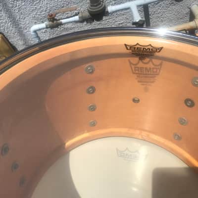 Ludwig 13" Silver Sparkle 3 Ply Maple tom drum 1960's image 10