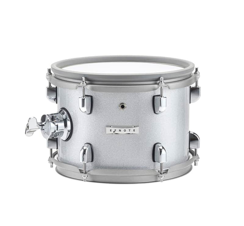EFNOTE 10 x 7” Rack Tom Drum White Sparkle EFD-T1070-WS image 1