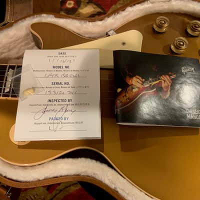 Gibson Les Paul '52 Tribute Limited Edition Bullion Gold Electric Guitar image 22