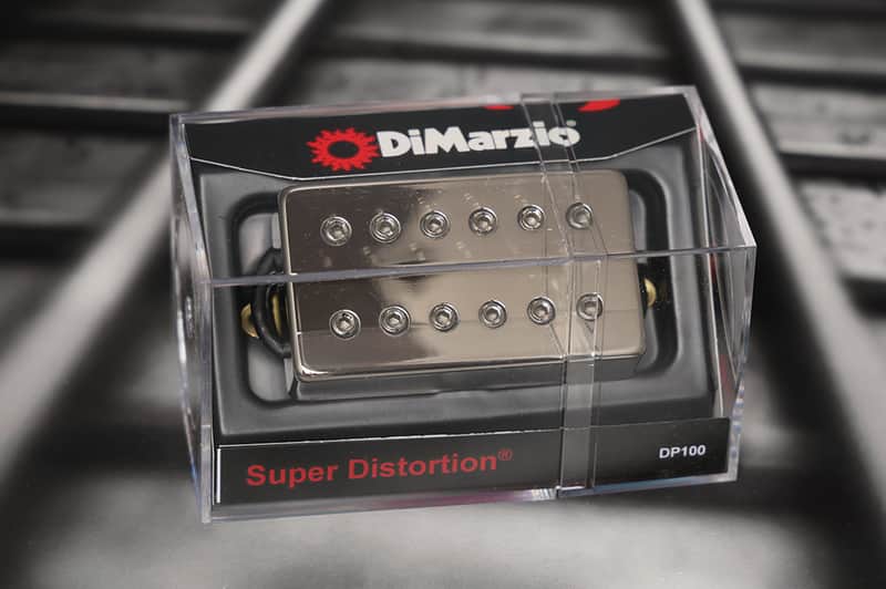 DiMarzio DP100N Super Distortion Humbucker - Nickel / Standard Spacing image 1