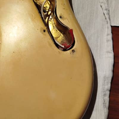 Fender Jazzmaster Body 1963 - Blonde Refin image 6