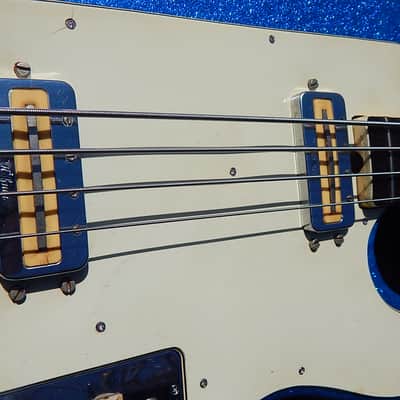 Hofner Telecaster Bass 60s - Sternenblau image 13